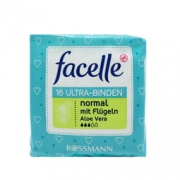 facelle 费丝乐 3滴水超薄芦荟清香卫生巾 230mm*16片*9包