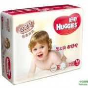 HUGGIES 好奇 铂金装纸尿裤 M72片*6件