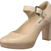 Clarks 其乐 Kendra Gaby女士真皮粗跟高跟鞋 到手约210元