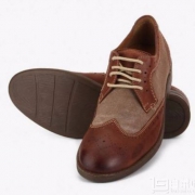 Clarks 其乐 Delsin Wing 男士真皮拼色系带牛津鞋 Prime会员免费直邮含税