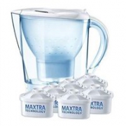 补货！Brita 碧然德 Marella 滤水壶 2.4L 一壶6芯