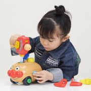 面包超人DIY小车零件组合玩具