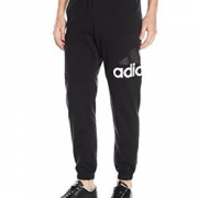 限L码！adidas 阿迪达斯 Essential Logo 男式运动长裤