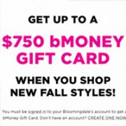 Bloomingdales官网精选大牌服饰鞋包满额送礼卡