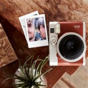 文艺妹子最爱：Fujifilm富士instax mini 90 拍立得迷你相机  棕色
