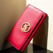 MICHAEL KORS Fulton Carryall女士真皮长款钱包 三色可选