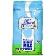 So Natural  速溶全脂奶粉 1kg袋装（可199-100）