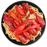 大湖 熟冻香辣小龙虾一虾两吃 虾汁拌面4-6钱1.5kg（净虾750g） *3件