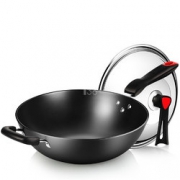 COOKER KING 炊大皇 传世不锈铸铁炒锅32cm 精装 C32D2 99元包邮（199-100）