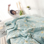 南极人 可水洗夏凉薄被子 清馨花园 180*220cm