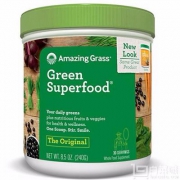 Amazing Grass 添加抗氧化水果有机小麦草粉 240g Prime会员凑单免费直邮