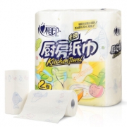 心相印 厨房用纸 75节卷纸*2粒