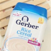 凑单品！Gerber嘉宝 纯大米米粉米糊 一段辅食 454g