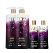 力士（LUX）  精油香氛沐浴乳幽莲魅肤（750ml*2+180ml*2）*2套