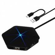 酷睿冰尊 usb2.0 六口集线器 OTG 0.8米