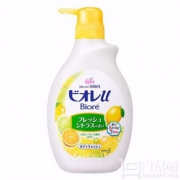 日本进口，BIORE 碧柔水润保湿沐浴露 柑橘香型 530ml*5瓶