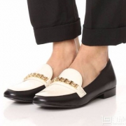 Tory Burch 托里·伯奇 女士Gemini真皮乐福鞋 2色 3折 $97.99