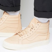 17年新配色！VANS 万斯 经典款SK8-Hi真皮板鞋