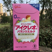 ICREO 固力果 婴幼儿牛奶粉1段 固体便携装12.7g×10本