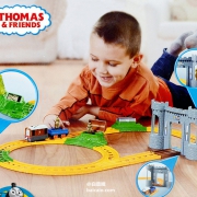 Thomas & Friends 托马斯和朋友 BMF07 新合金系列轨道之托比寻宝大冒险套装