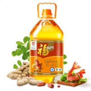 福临门  浓香压榨一级花生油 4L