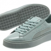 大码！Puma BASKET PLATFORM 女士休闲鞋