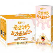 缘天然 花生牛奶复合蛋白饮品 200ml*12盒