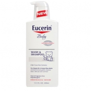 优色林（Eucerin）  宝宝温和抗过敏洗发沐浴二合一 400ml*3 *2件