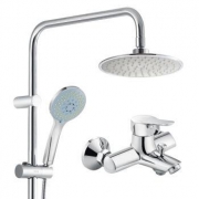MOEN 摩恩90117EC+2293EC+m22034ec 淋浴花洒套装  +凑单品