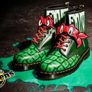Dr. Martens “忍者神龟”主题系列 Raphael款中性马丁靴