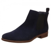 Clarks Taylor Shine 女士真皮绒面切尔西短靴