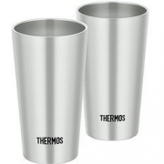 THERMOS 膳魔师 JDI-300P S 保冷杯 两只装 300mL