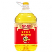 限地区！金浩 茶籽纯香食用调和油 非转基因 4L 折 24.95元（49.9，买2免1）