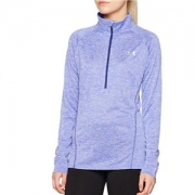 UNDER ARMOUR 安德玛 Tech Twist 女士半拉链运动卫衣 紫色