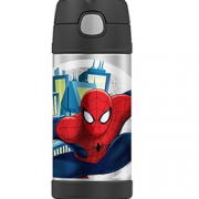 中亚Prime会员！THERMOS 膳魔师 Funtainer Bottle 儿童保温杯340ml 蜘蛛侠