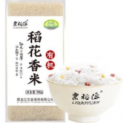 栗稻源 东北大米 五常有机稻花香大米 350g