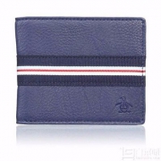 Original Penguin 企鹅牌 男士真皮对折钱包 Prime会员凑单免费直邮含税