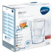 BRITA 碧然德Marella XL滤水壶3.5升 白色  一壶一芯