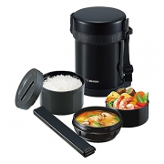 象印（ZOJIRUSHI）     SL-GH18-BA 不锈钢保温饭盒组合