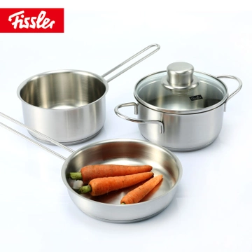 菲仕乐（Fissler）  不锈钢小锅具三件套