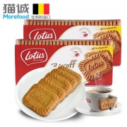 比利时进口 和情 Lotus 缤咖时焦糖饼干 350g*2袋