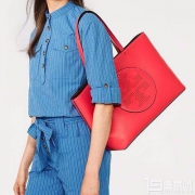 Tory Burch 托里·伯奇 PERFORATED 女士真皮手提单肩包 两色 新低$159.2（$199 额外8折）