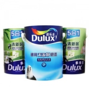 Dulux 多乐士 竹炭清新居五合一墙面漆A895两面一底15L套装