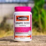 【下单立减10澳】Swisse 强效葡萄籽萃取抗氧化营养片 180片X2（天然抗氧化 美白淡斑)