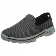 Skechers 斯凯奇 GO WALK 3系列 男 时尚轻质一脚蹬运动健步鞋 53980-1