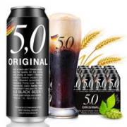 ORIGINAL 奥丁格 5.0 黑啤啤酒 500ml*24听