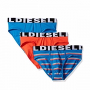 DIESEL 迪赛 男士弹力三角内裤3条装 Prime会员凑单免费直邮