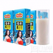 欢乐家 生榨椰子汁 250g*6盒 *4件