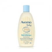 Aveeno 艾维诺 天然燕麦 婴儿洗发沐浴二合一 236ml  *2瓶