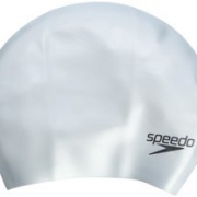 Speedo 速比涛 中性 泳帽 Long Hair Cap 8-061681731 银色 均码